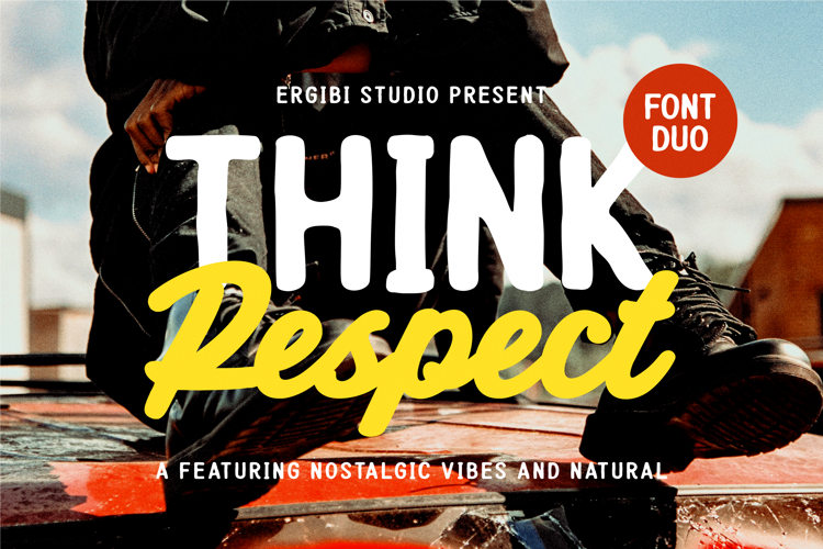 Preview of Think Respect Font