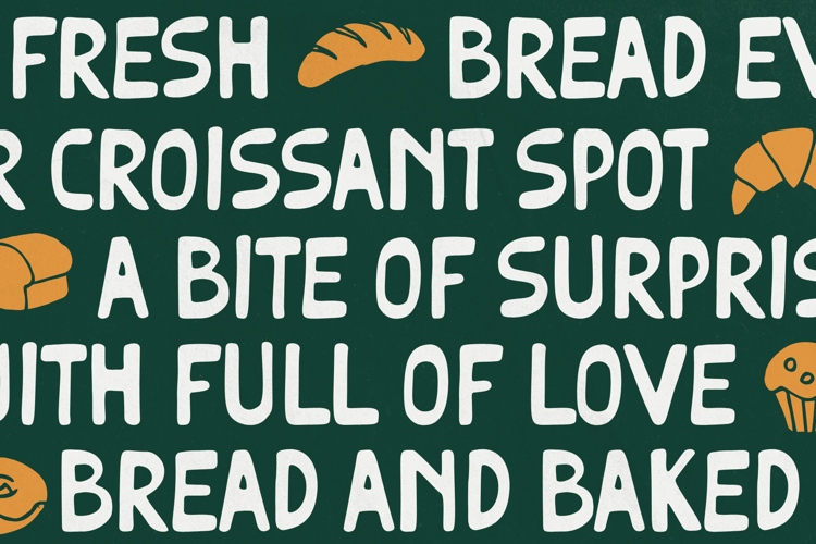Preview of Garens Font