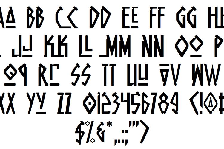 Native Alien Font
