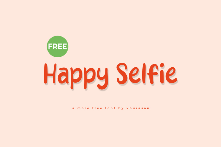 Happy Selfie Font