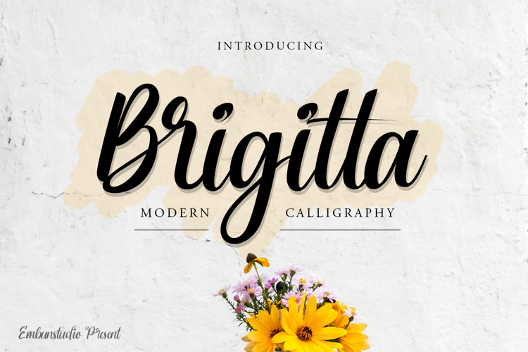 Brigitta Script Font