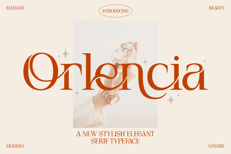Preview of Orlencia Font