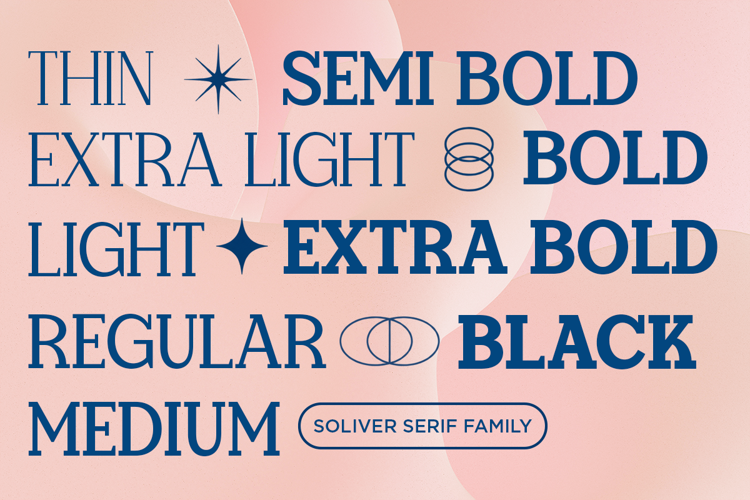 Preview of Soliver Font