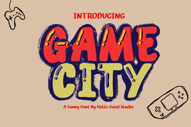 Preview of Game City Font