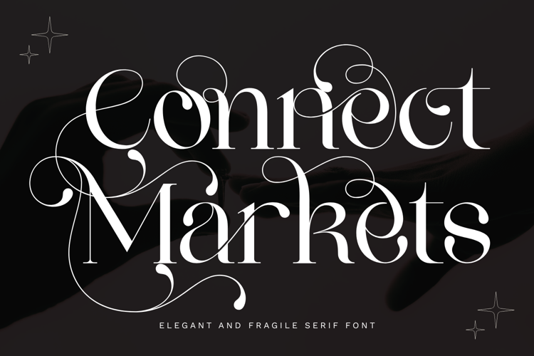 Preview of Connect Markets Font