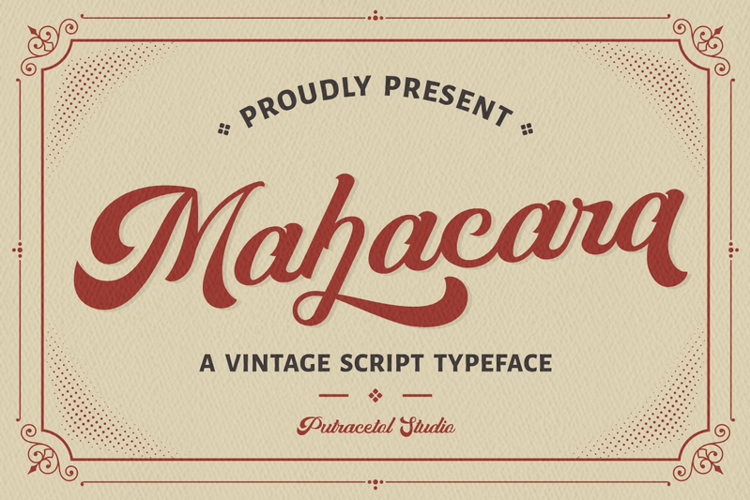 Mahacara Font