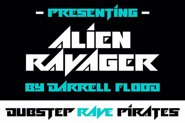 Alien Ravager Font