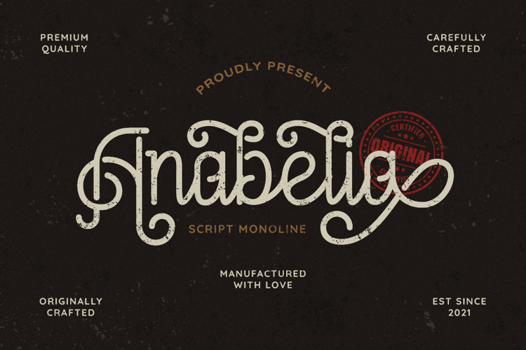 Preview of Anabelia Font