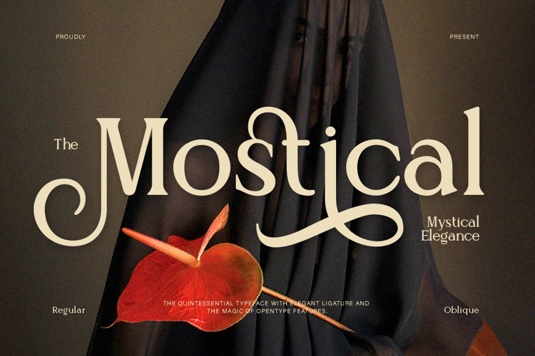 Preview of Mostical Font