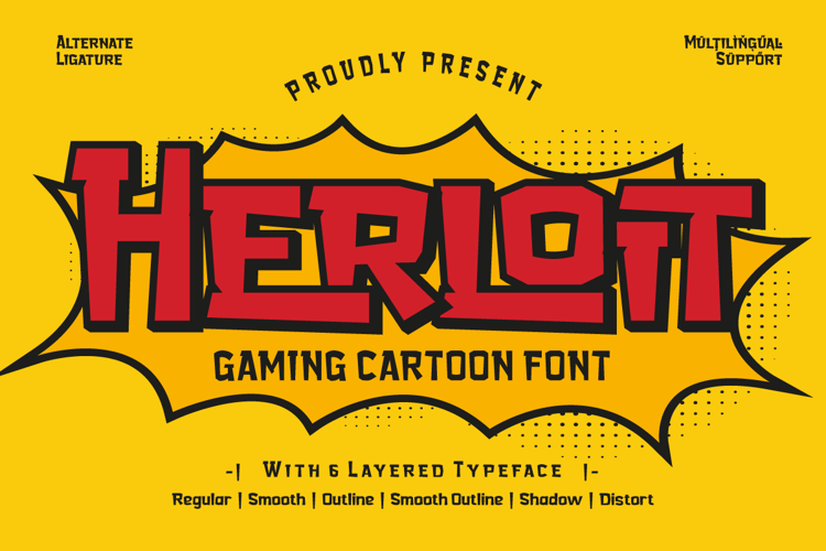 HERLOIT Regular Font