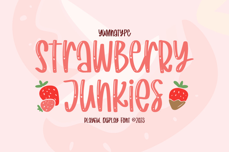 Strawberry Junkies Font
