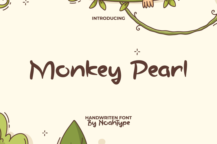 Preview of Monkey Pearl Font