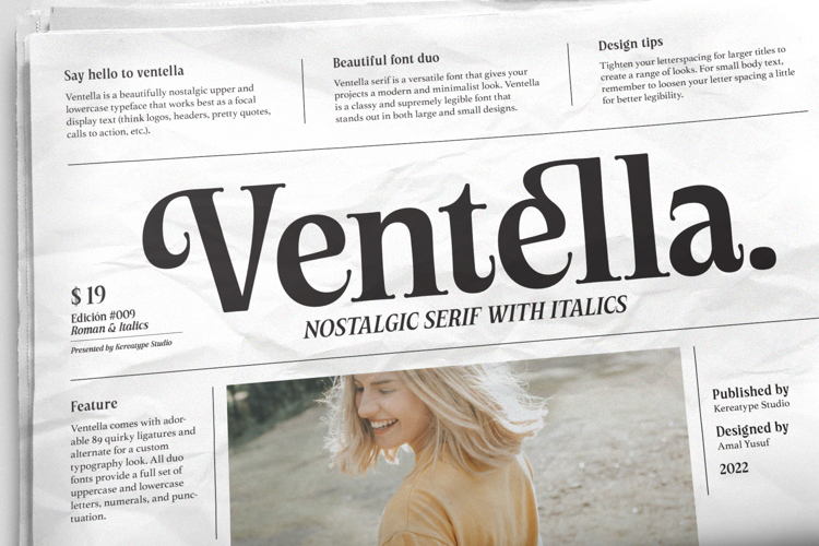 Ventella Font