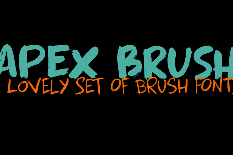 Apex Brush (Demo) Font