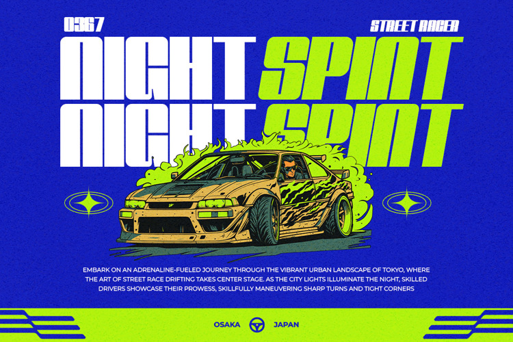 Preview of Gordi Font