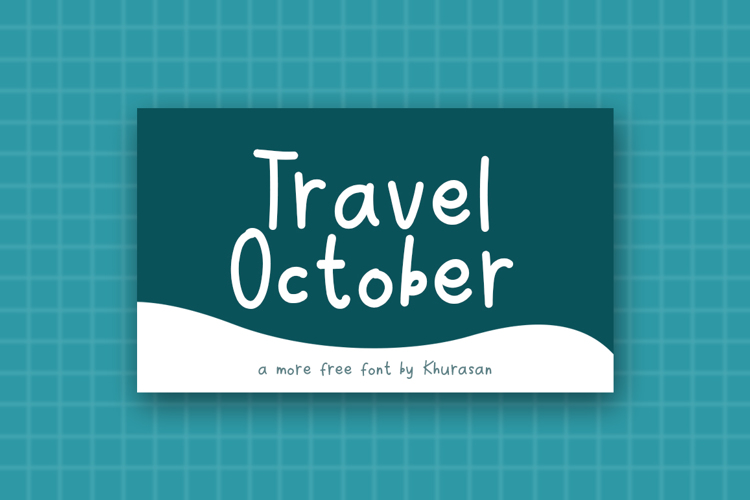 Travel October Font