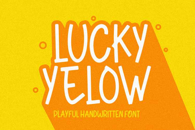 Lucky Yellow Font