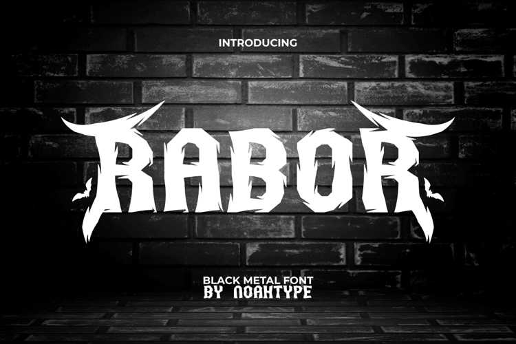 Preview of Rabor Font