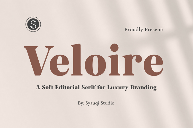 Preview of Veloire Font