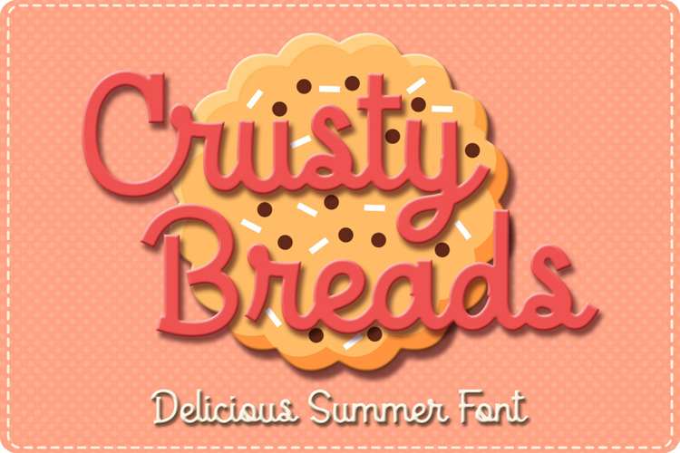 Preview of Crusty Breads Font