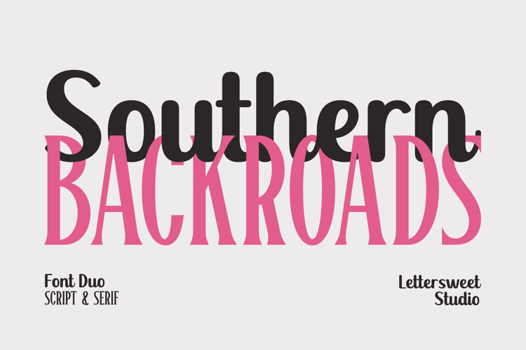 Preview of Southern Backroads Serif Font