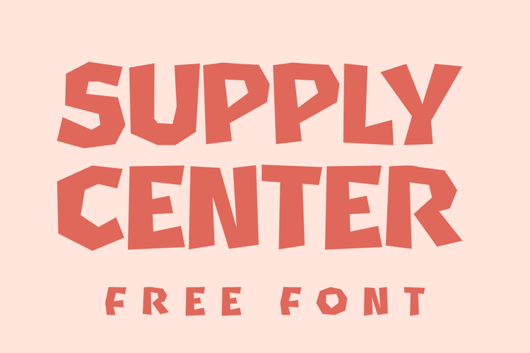 Supply Center Font