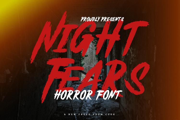 Night Fears Font