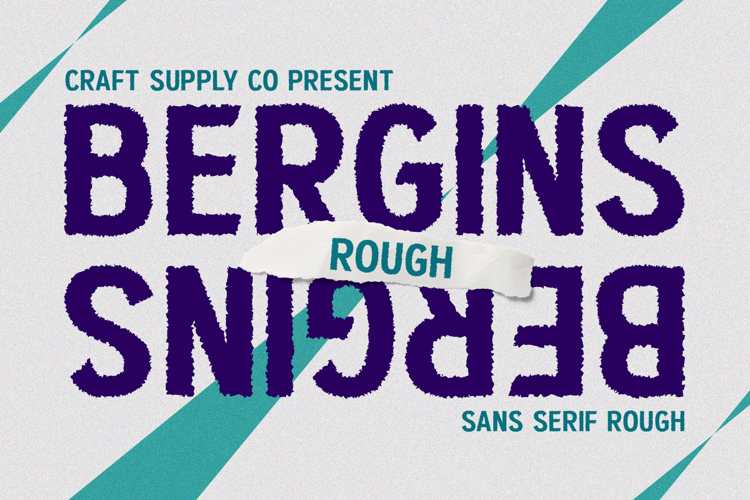 Bergins Rough Font