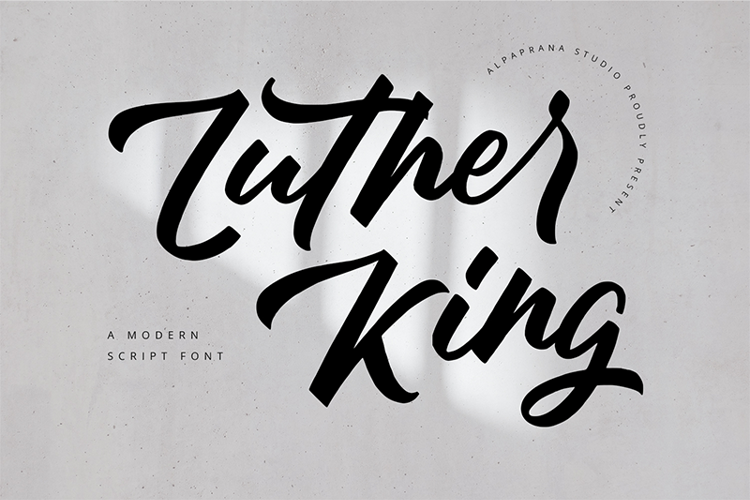Luther King Font