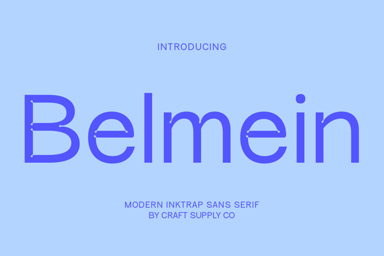 Belmein Font