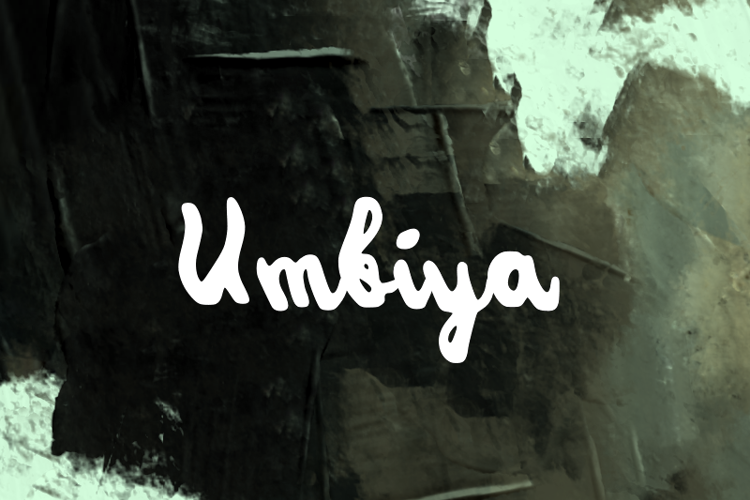 Preview of u Umbiya Font