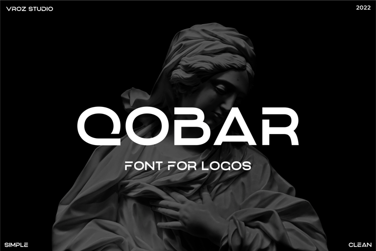 Preview of QOBAR Font