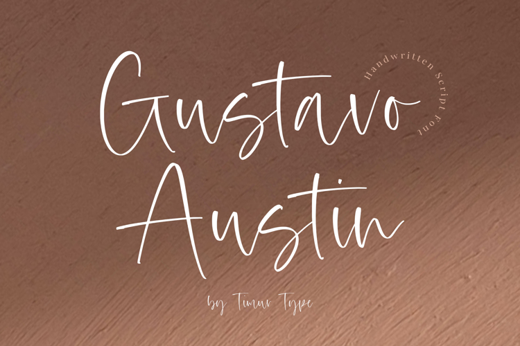 Gustavo Austin Font