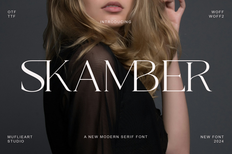 Preview of Skamber Font