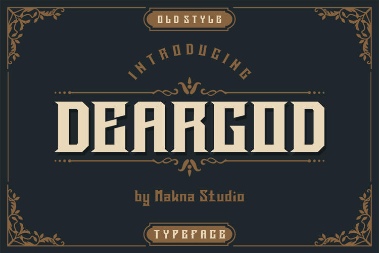 DEARGOD Font