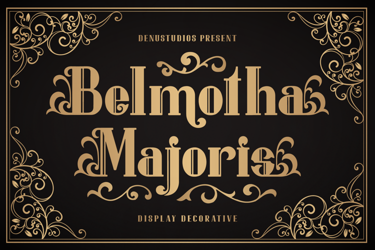 Preview of Belmotha Majoris Font