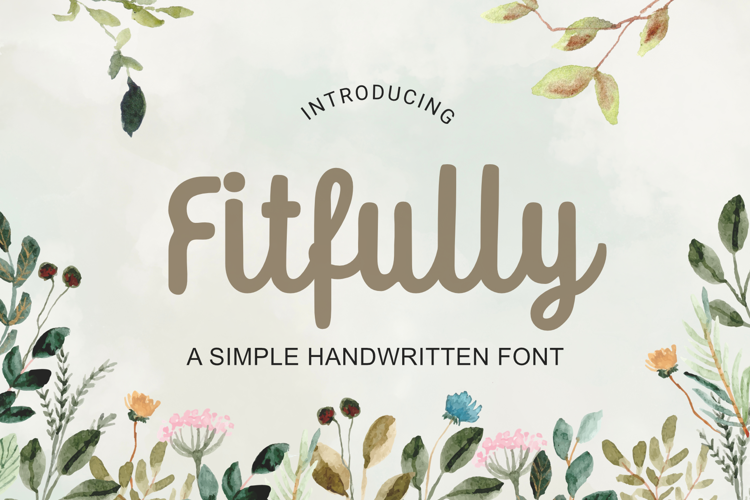 Fitfully Font