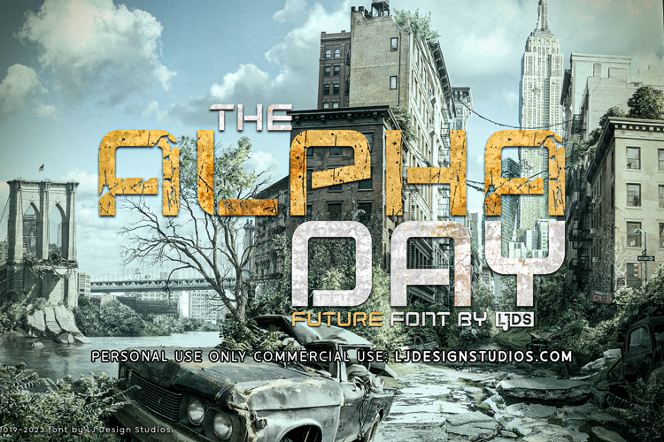The Alpha Day Font