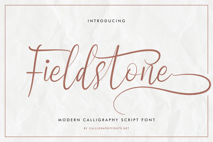 Fieldstone Font