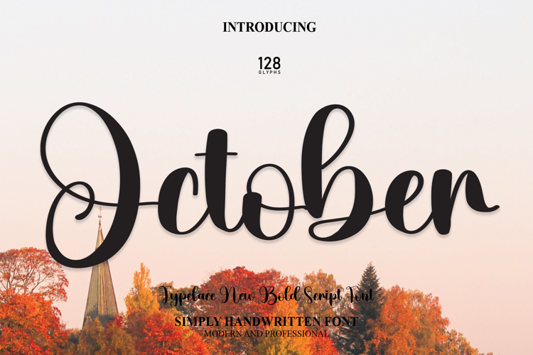October Font