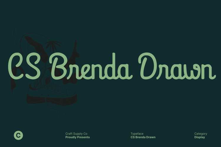 Preview of CS Brenda Drawn Font
