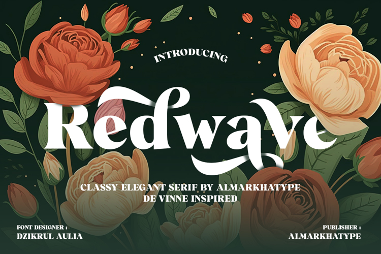 Preview of Redwave Font
