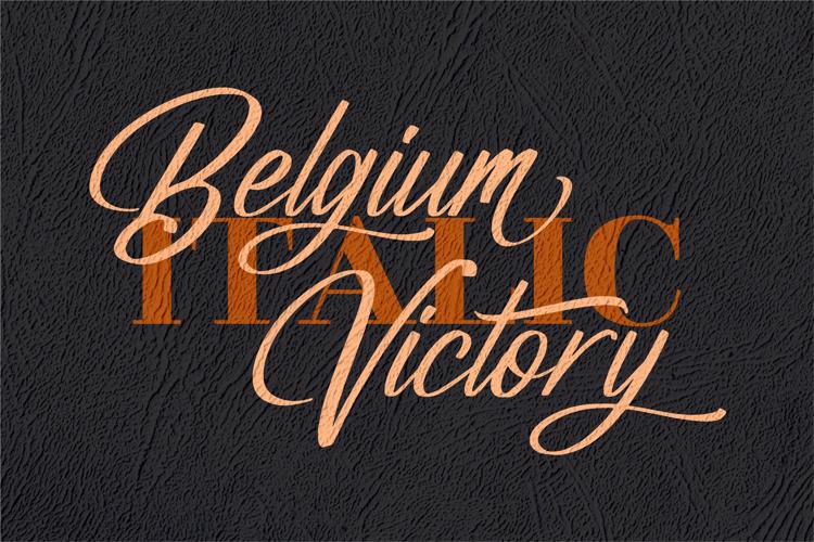 Belgium Victory Font