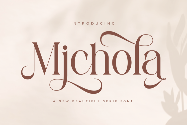 Preview of Michola Font