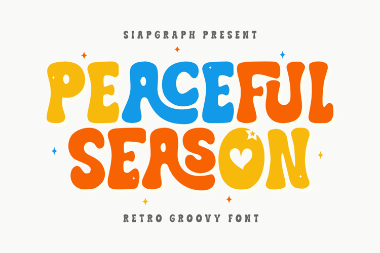 Preview of Peaceful Season Font