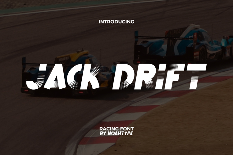 Preview of Jack Drift Font