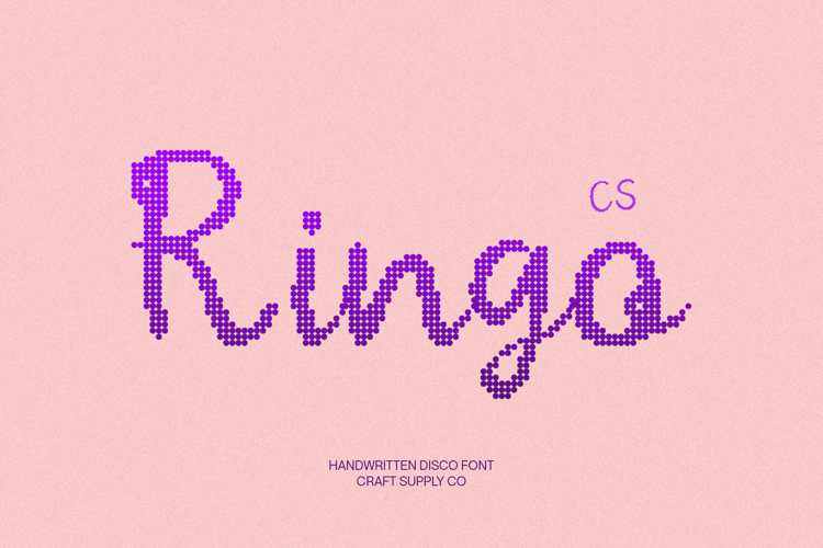 Preview of CS Ringo Disco Font