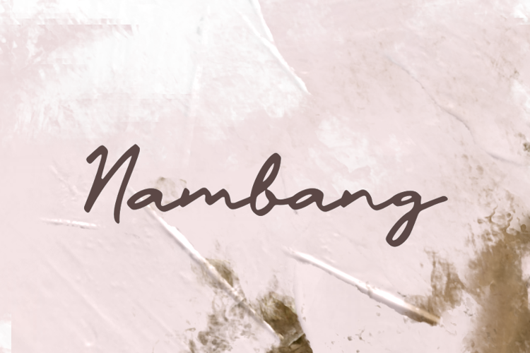 n Nambang Font