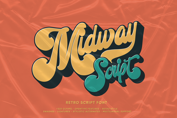 Midway Retro Font