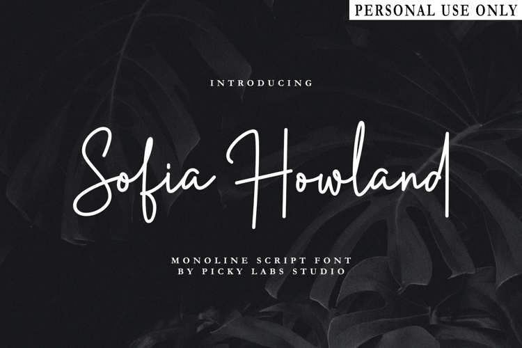 Sofia Howland Font